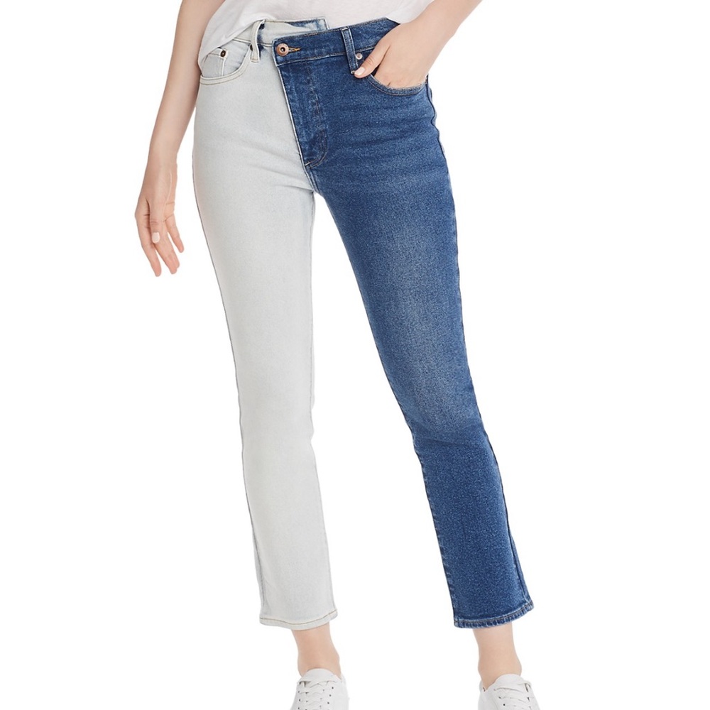 Pistola Two-Tones Asymmetric jeans